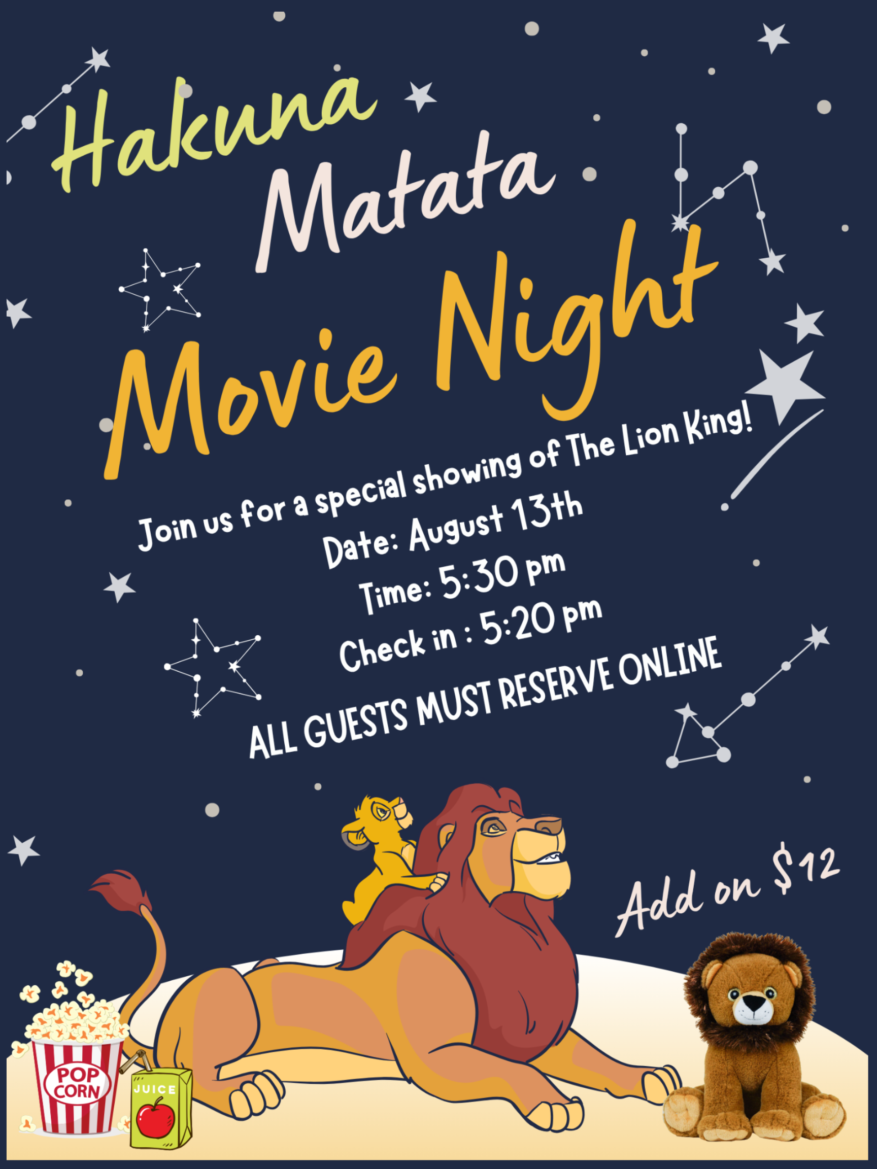 Lion King Movie Event