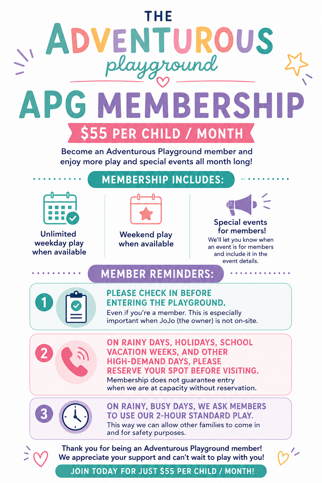 New Membership August 2026